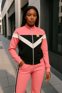 Feminine Power 'Pink & Black' Tracksuit - StarStruck Official